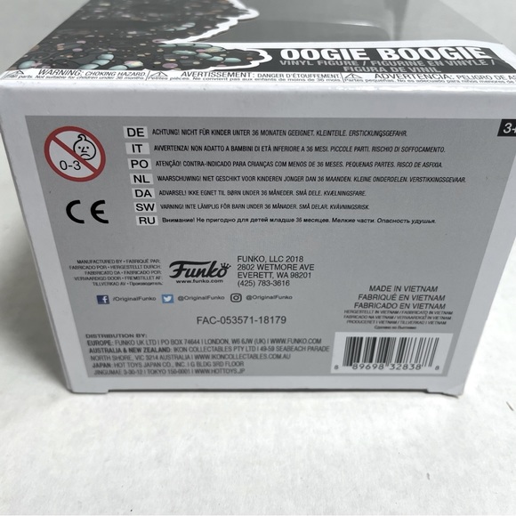 BNIB POP Disney Funko Oogie Boogie 450 - Picture 6 of 8